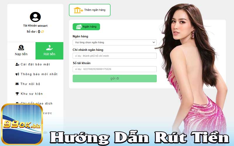 Hướng dẫn rút tiền 99OK