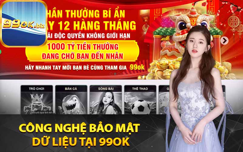 Công nghệ bảo mật dữ liệu tại 99OK